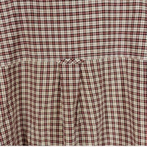 Chaps Ralph Lauren Men's Short Sleeve‎ Red Plaid Button Down Shirt Size XL - Picture 5 of 7